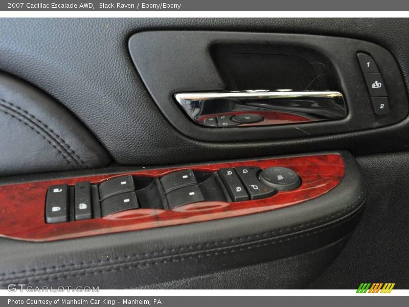 Black Raven / Ebony/Ebony 2007 Cadillac Escalade AWD
