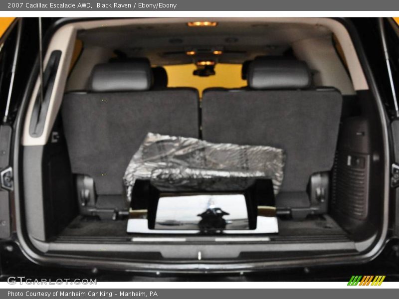 Black Raven / Ebony/Ebony 2007 Cadillac Escalade AWD