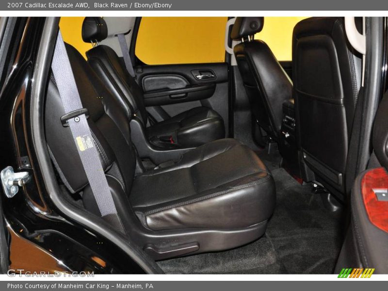 Black Raven / Ebony/Ebony 2007 Cadillac Escalade AWD