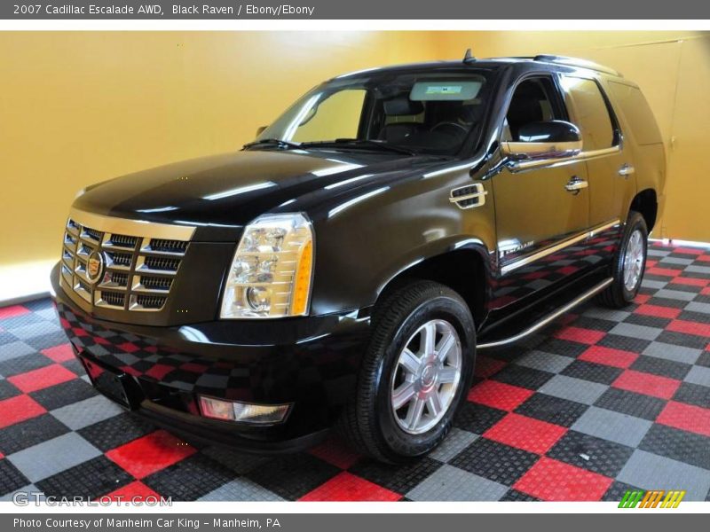 Black Raven / Ebony/Ebony 2007 Cadillac Escalade AWD