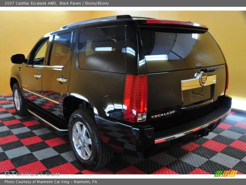 Black Raven / Ebony/Ebony 2007 Cadillac Escalade AWD