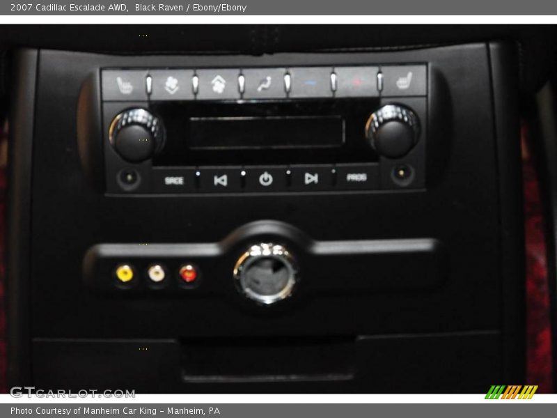 Black Raven / Ebony/Ebony 2007 Cadillac Escalade AWD