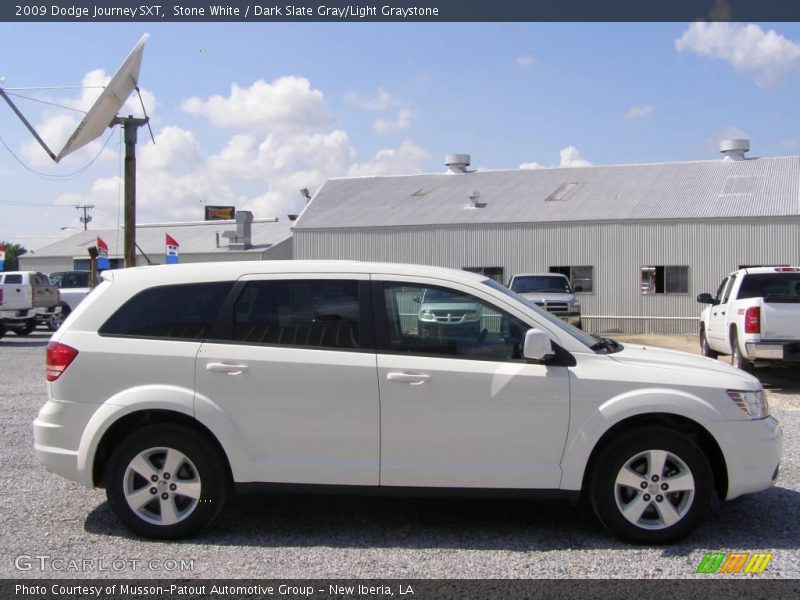 Stone White / Dark Slate Gray/Light Graystone 2009 Dodge Journey SXT