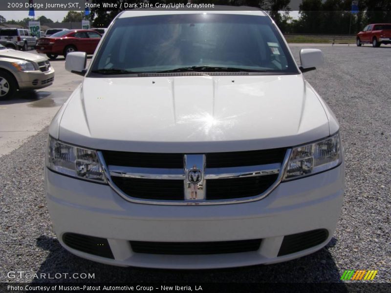 Stone White / Dark Slate Gray/Light Graystone 2009 Dodge Journey SXT