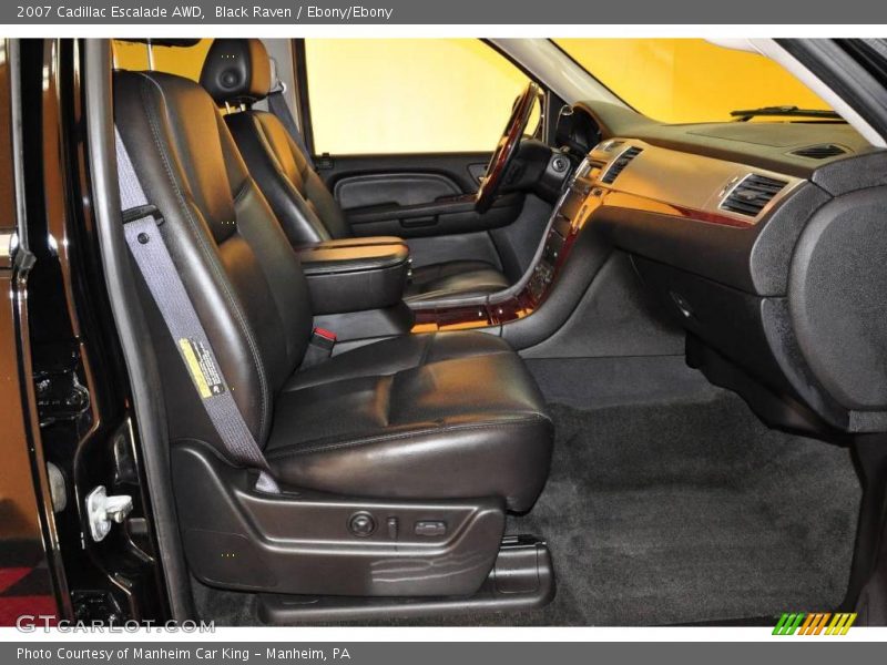 Black Raven / Ebony/Ebony 2007 Cadillac Escalade AWD