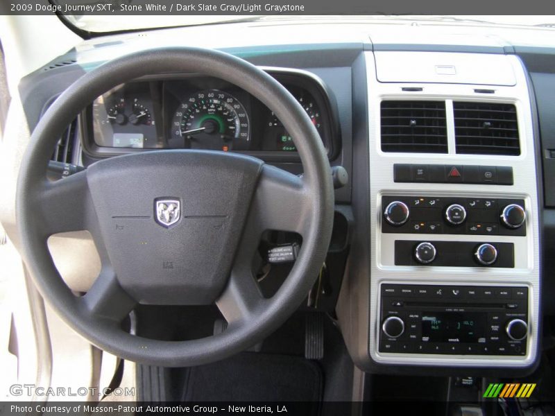 Stone White / Dark Slate Gray/Light Graystone 2009 Dodge Journey SXT