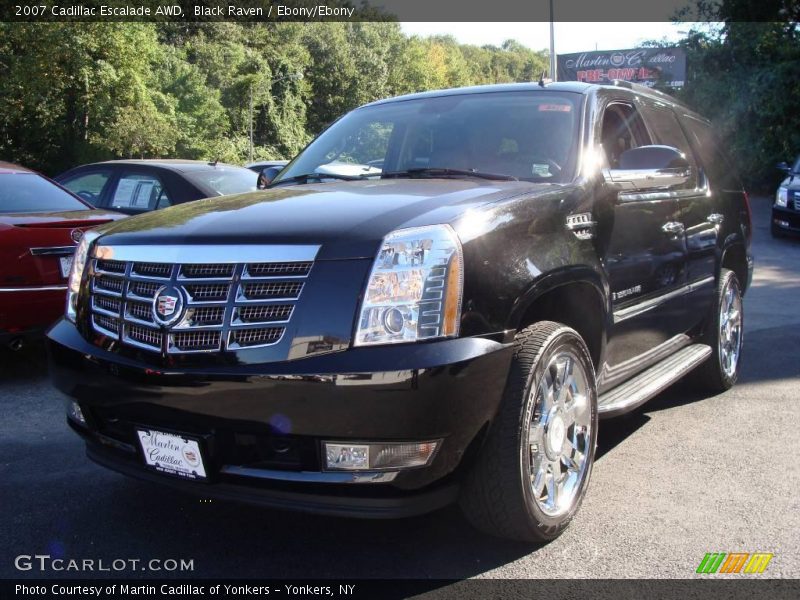 Black Raven / Ebony/Ebony 2007 Cadillac Escalade AWD