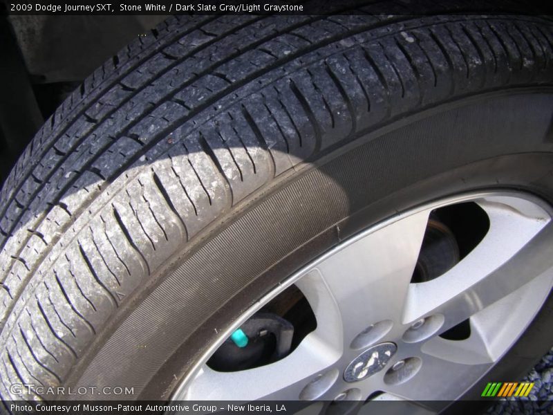 Stone White / Dark Slate Gray/Light Graystone 2009 Dodge Journey SXT