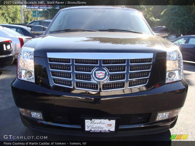 Black Raven / Ebony/Ebony 2007 Cadillac Escalade AWD