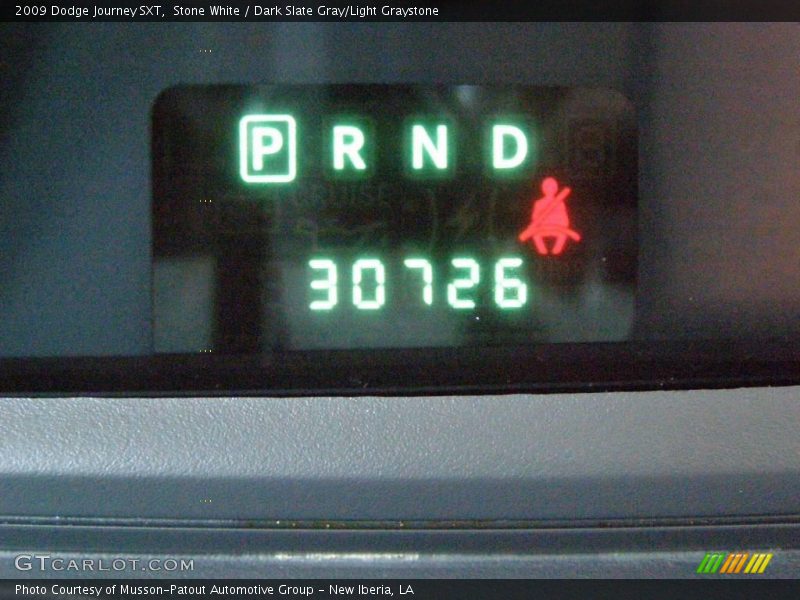 Stone White / Dark Slate Gray/Light Graystone 2009 Dodge Journey SXT