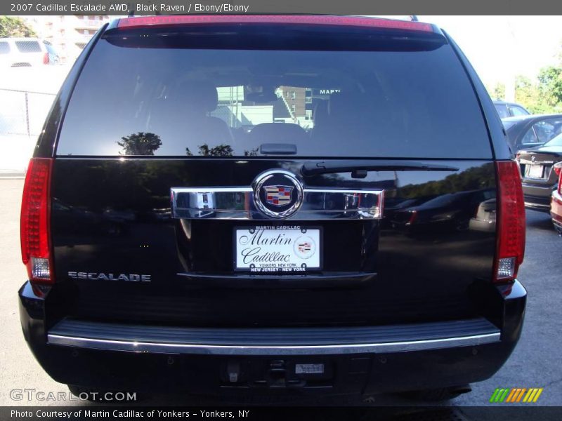 Black Raven / Ebony/Ebony 2007 Cadillac Escalade AWD