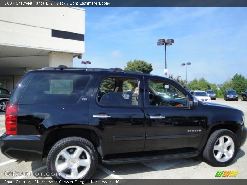 Black / Light Cashmere/Ebony 2007 Chevrolet Tahoe LTZ