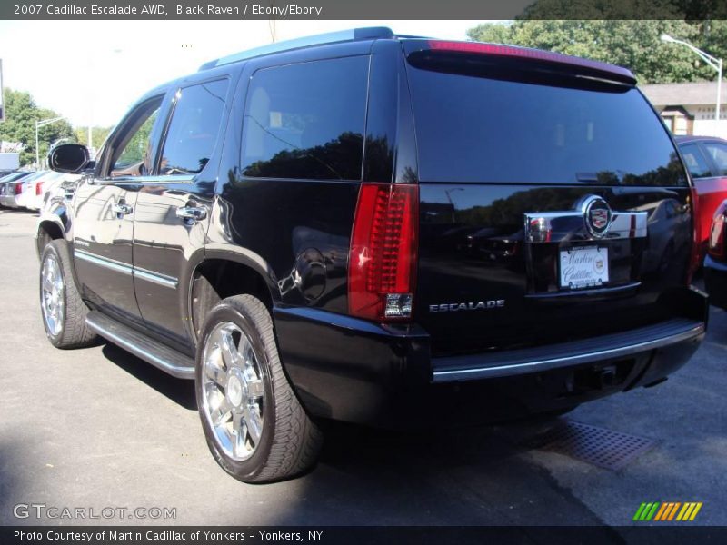 Black Raven / Ebony/Ebony 2007 Cadillac Escalade AWD