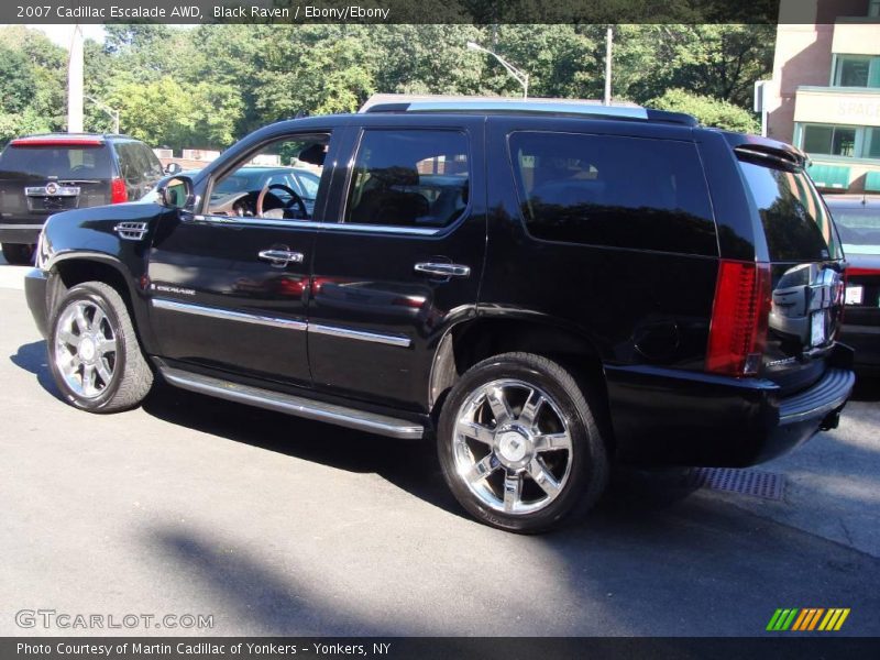 Black Raven / Ebony/Ebony 2007 Cadillac Escalade AWD