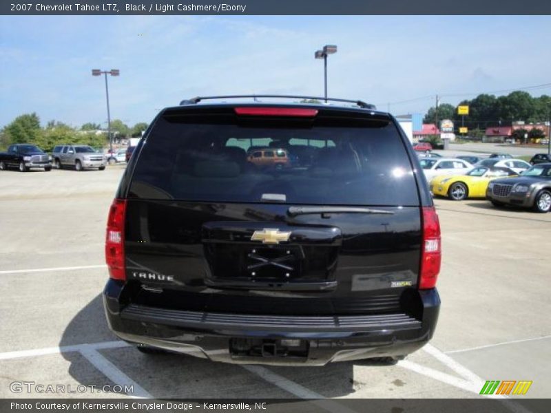Black / Light Cashmere/Ebony 2007 Chevrolet Tahoe LTZ