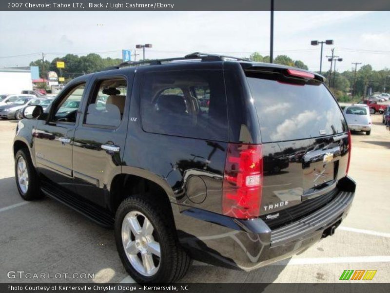 Black / Light Cashmere/Ebony 2007 Chevrolet Tahoe LTZ