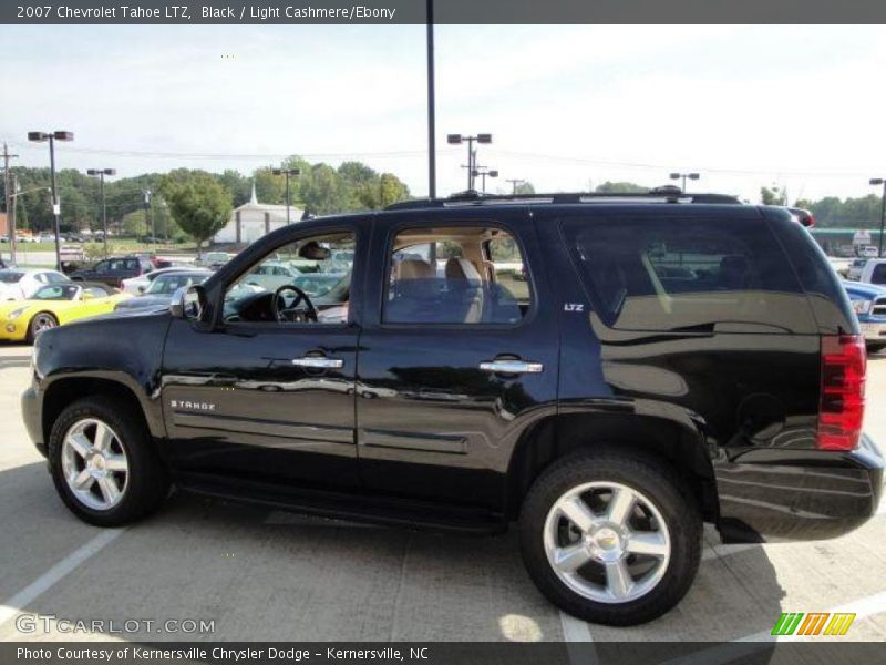 Black / Light Cashmere/Ebony 2007 Chevrolet Tahoe LTZ