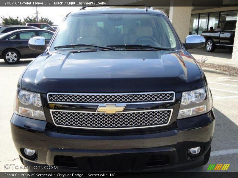 Black / Light Cashmere/Ebony 2007 Chevrolet Tahoe LTZ