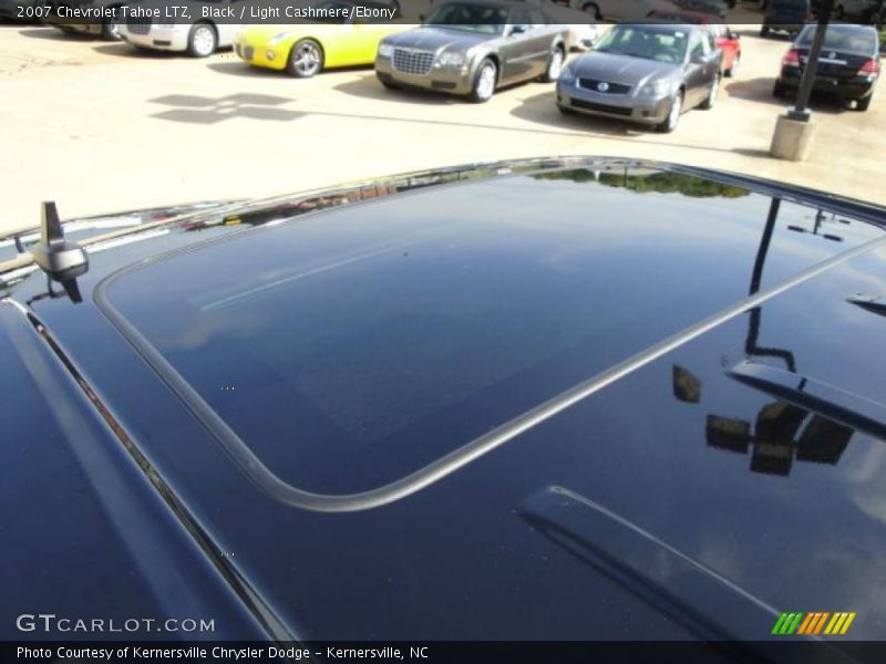 Black / Light Cashmere/Ebony 2007 Chevrolet Tahoe LTZ