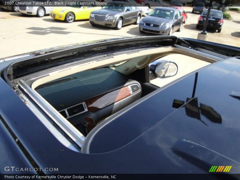 Black / Light Cashmere/Ebony 2007 Chevrolet Tahoe LTZ