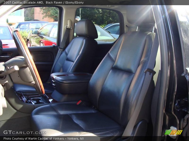 Black Raven / Ebony/Ebony 2007 Cadillac Escalade AWD