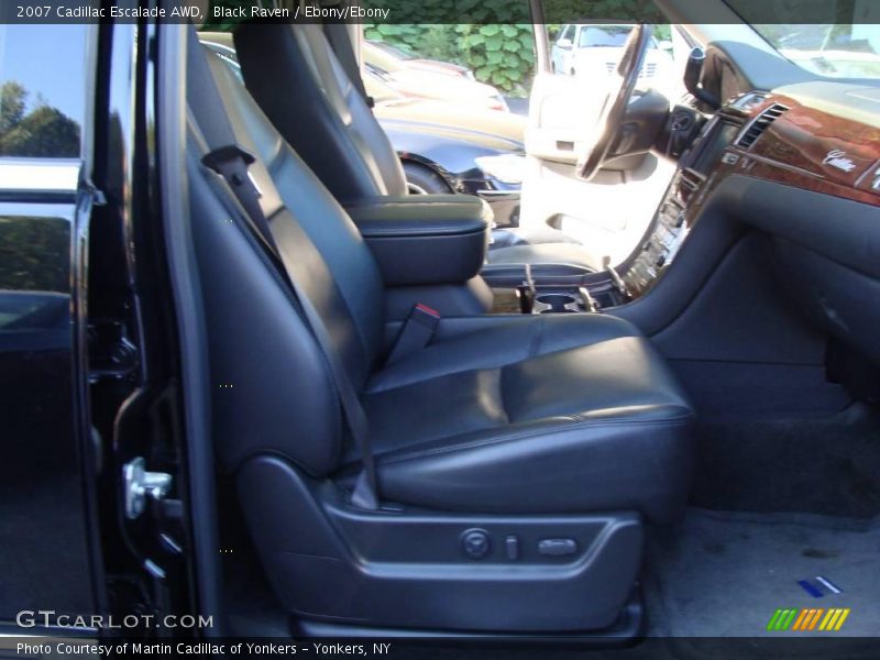 Black Raven / Ebony/Ebony 2007 Cadillac Escalade AWD