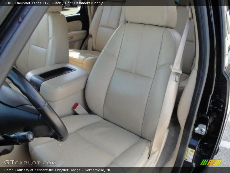 Black / Light Cashmere/Ebony 2007 Chevrolet Tahoe LTZ
