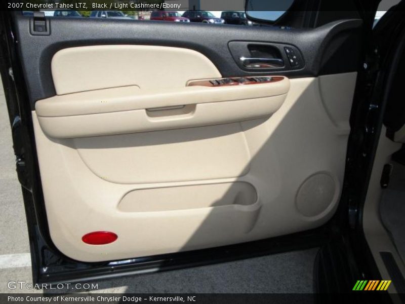 Black / Light Cashmere/Ebony 2007 Chevrolet Tahoe LTZ