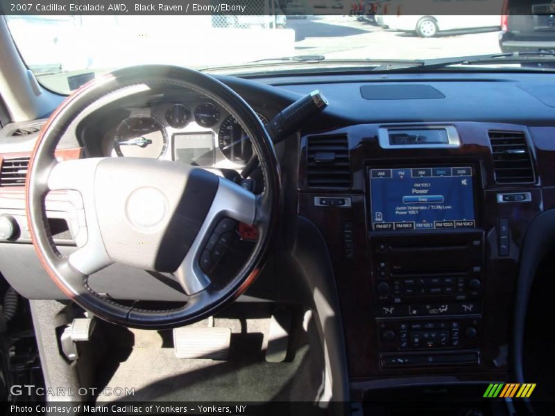 Black Raven / Ebony/Ebony 2007 Cadillac Escalade AWD