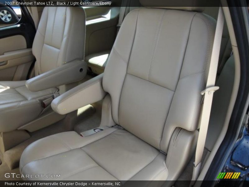 Black / Light Cashmere/Ebony 2007 Chevrolet Tahoe LTZ