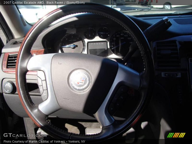 Black Raven / Ebony/Ebony 2007 Cadillac Escalade AWD