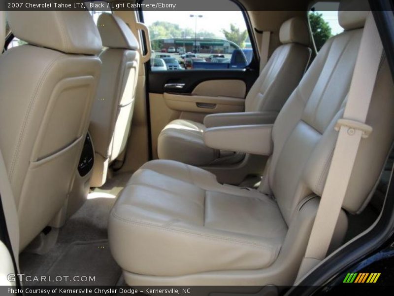 Black / Light Cashmere/Ebony 2007 Chevrolet Tahoe LTZ