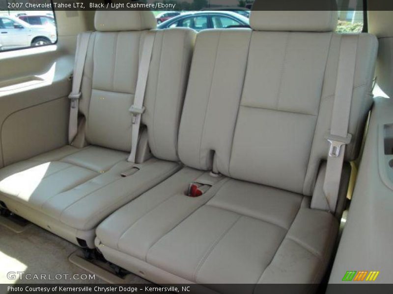 Black / Light Cashmere/Ebony 2007 Chevrolet Tahoe LTZ