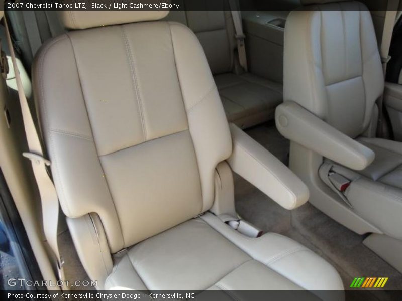 Black / Light Cashmere/Ebony 2007 Chevrolet Tahoe LTZ