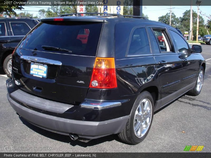 Brilliant Black / Pastel Slate Gray 2007 Chrysler Pacifica Touring