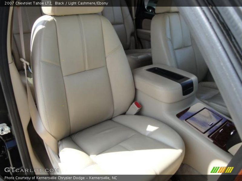 Black / Light Cashmere/Ebony 2007 Chevrolet Tahoe LTZ