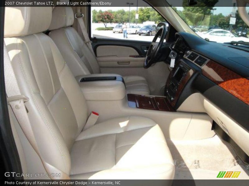 Black / Light Cashmere/Ebony 2007 Chevrolet Tahoe LTZ
