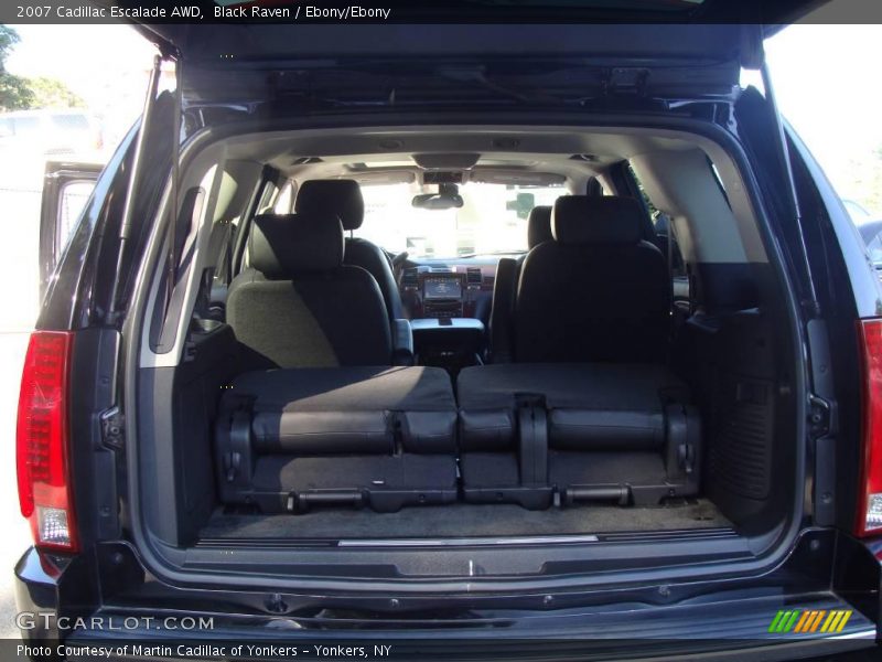 Black Raven / Ebony/Ebony 2007 Cadillac Escalade AWD