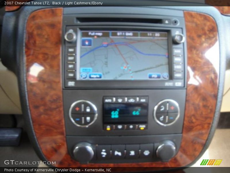 Black / Light Cashmere/Ebony 2007 Chevrolet Tahoe LTZ