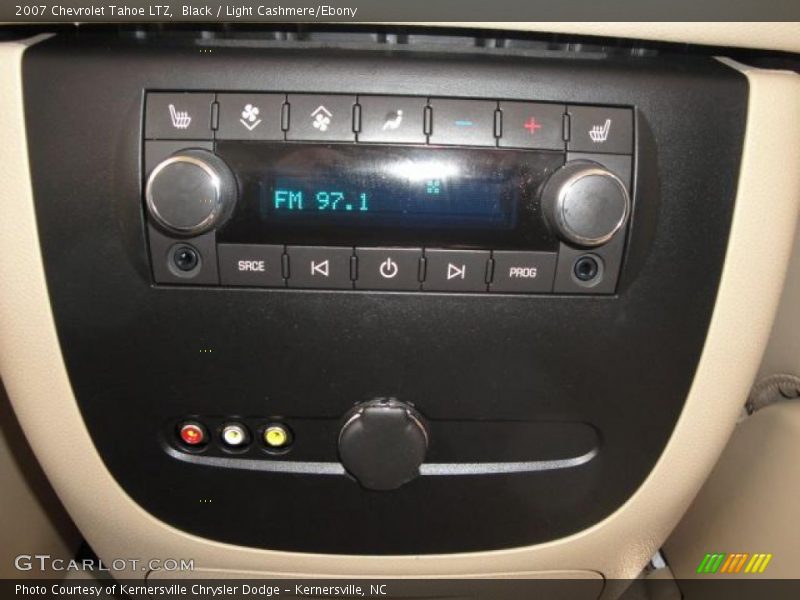 Black / Light Cashmere/Ebony 2007 Chevrolet Tahoe LTZ