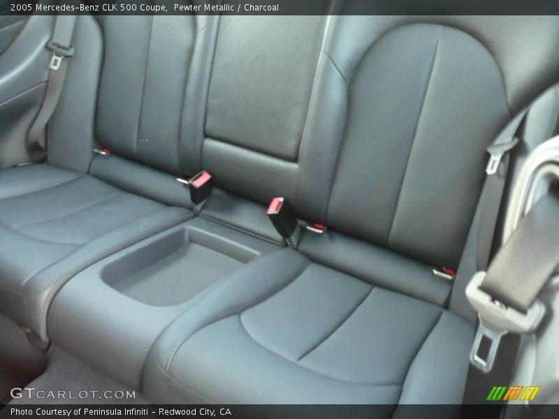 Pewter Metallic / Charcoal 2005 Mercedes-Benz CLK 500 Coupe