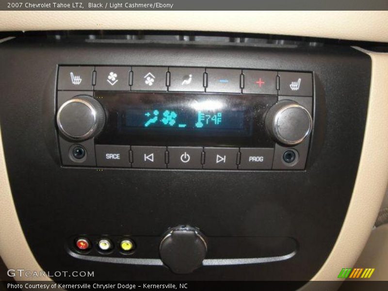 Black / Light Cashmere/Ebony 2007 Chevrolet Tahoe LTZ