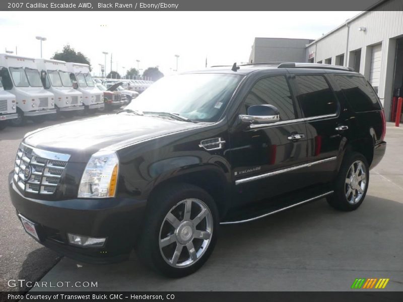 Black Raven / Ebony/Ebony 2007 Cadillac Escalade AWD