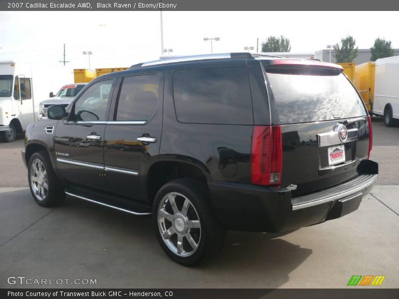 Black Raven / Ebony/Ebony 2007 Cadillac Escalade AWD