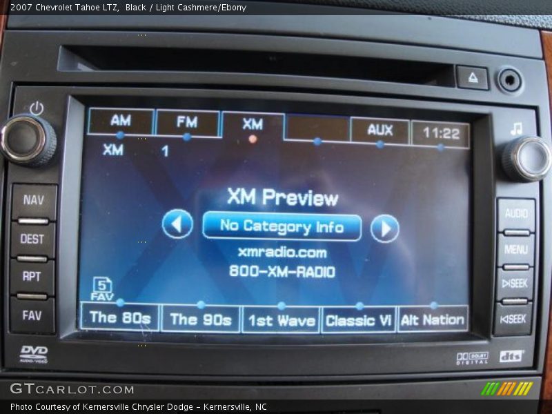 Black / Light Cashmere/Ebony 2007 Chevrolet Tahoe LTZ