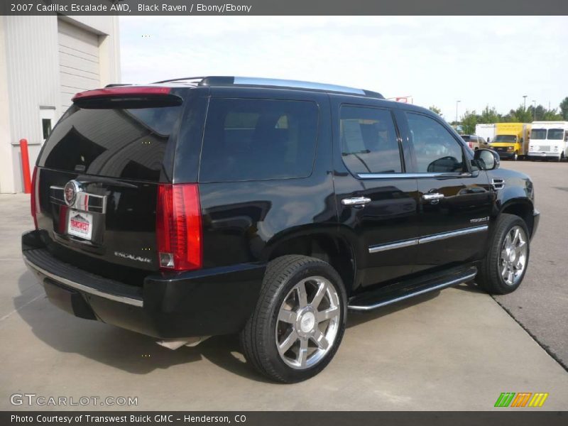 Black Raven / Ebony/Ebony 2007 Cadillac Escalade AWD