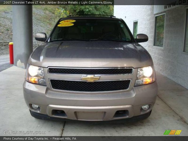 Amber Bronze Metallic / Light Cashmere/Ebony 2007 Chevrolet Tahoe LT 4x4