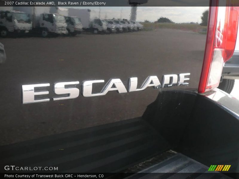 Black Raven / Ebony/Ebony 2007 Cadillac Escalade AWD