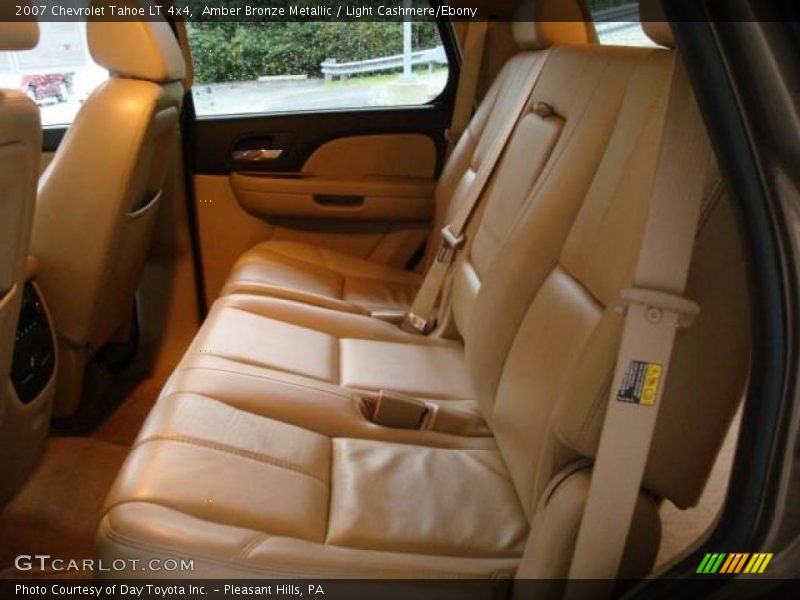 Amber Bronze Metallic / Light Cashmere/Ebony 2007 Chevrolet Tahoe LT 4x4