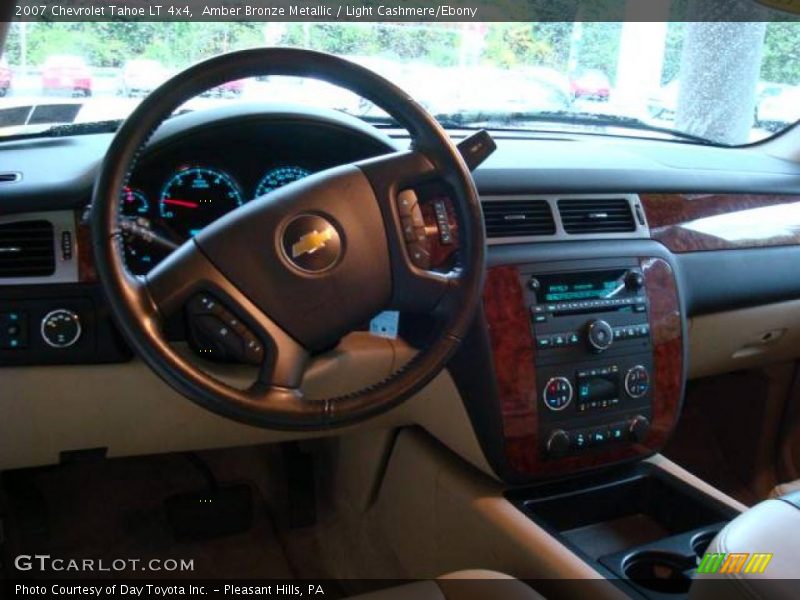 Amber Bronze Metallic / Light Cashmere/Ebony 2007 Chevrolet Tahoe LT 4x4